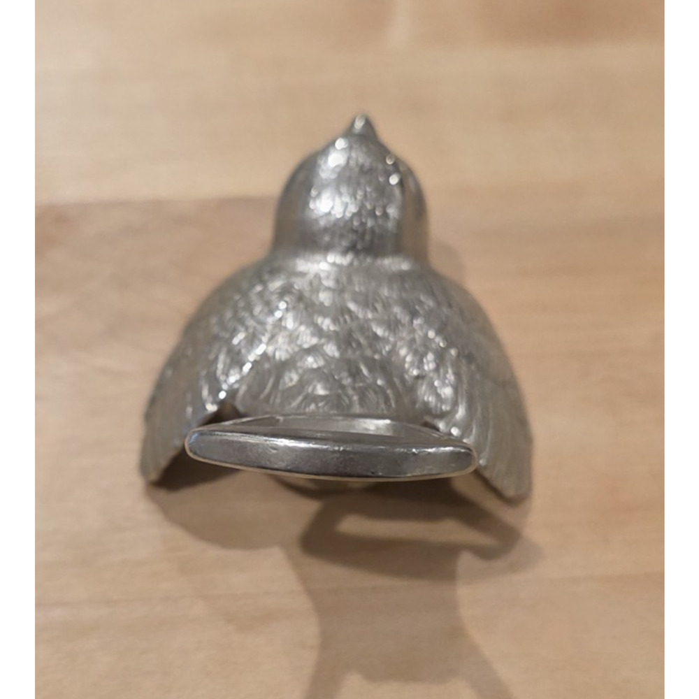 BMF N Vtg West Germany Sparrow Bird Bottle Opener Chrome Figural Barware Retro - Picture 5 of 8